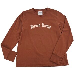 Last‎ Heavy men’s embroidered long sleeved sweatshirt USA